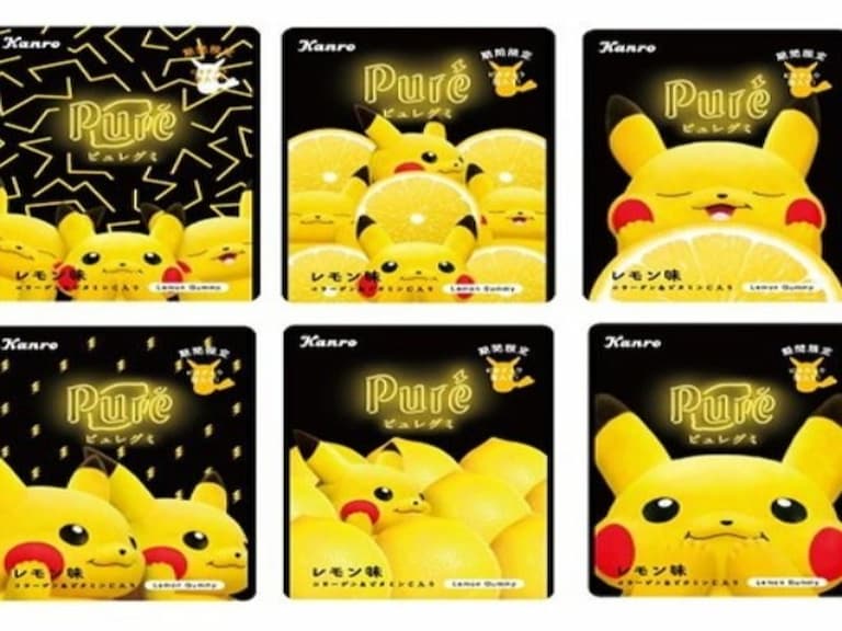 萌到不行!日本 PURE 軟糖推出「皮卡丘電擊」第 3 彈新包裝,全部都要蒐集一輪~