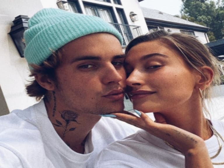 真鞋頭!小賈 Justin Bieber 甜摟嬌妻踩「7 萬台幣神鞋」,這張「照片」更讓品牌股票狂飆大漲!
