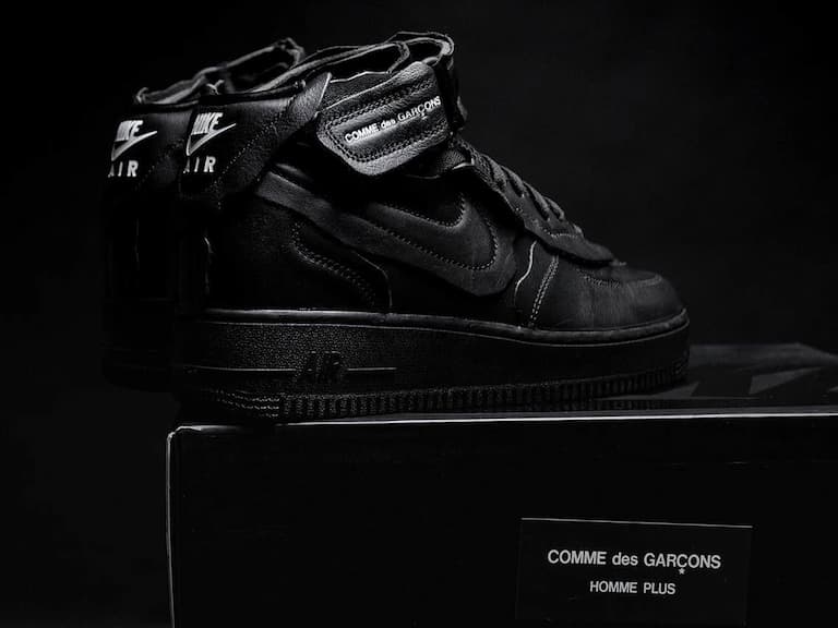 月底發售好殘忍！川久保玲 x Nike 聯名就是不讓你存錢，這雙 Air Force 1 直接清空你的荷包～