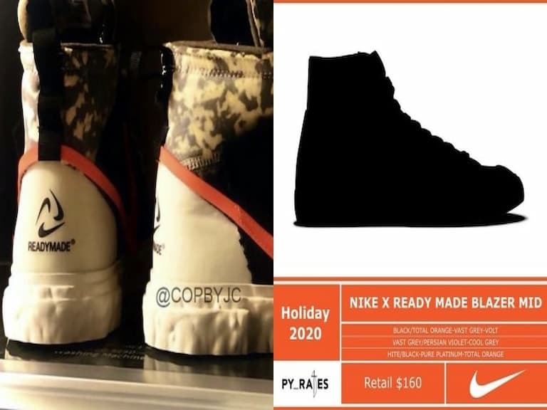 高清無碼照曝光啦！潮流老司機久等的 READYMADE x Nike 聯名球鞋釋出，鞋迷：傾家蕩產也要弄到手～