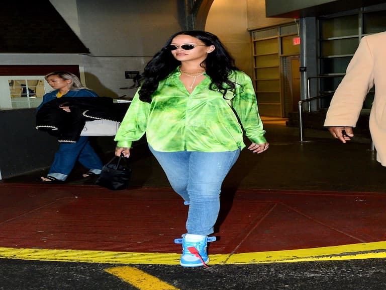 蕾哈娜跟 ASAP Rocky 約會照曝光了,但內行的都在看她腳下那雙球鞋⋯網友:不愧是 Rocky 的女人!