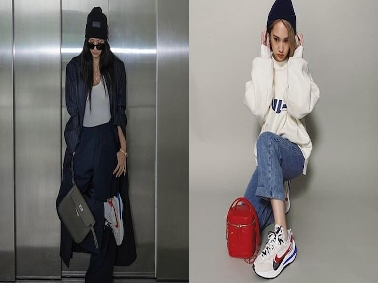 又要漲價了!除了「帶貨女王」孫芸芸上腳 Nike x Sacai,楊丞琳、安心亞等 4 位女神也難擋聯名神鞋魅力!