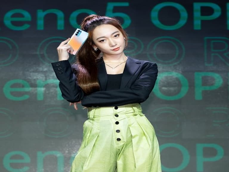 居然有女神級的明星夥伴!OPPO AI人像錄影手機Reno5 系列正式登場,開啟影像錄製新境界!