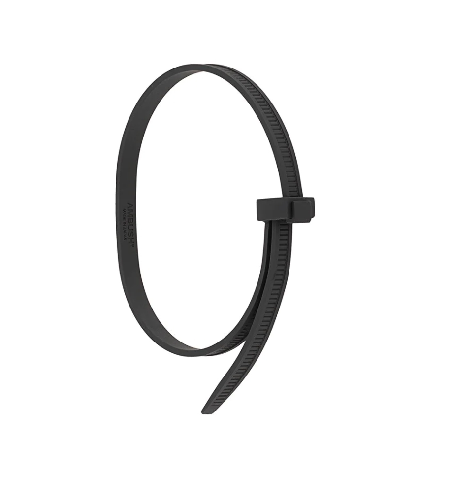 是垃圾還時尚？AMBUSH 推出「天價」束帶手環，網友：這不是家裡綁電線的？！