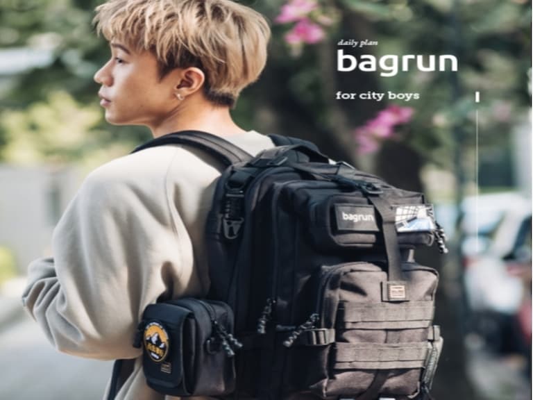 JUKSY 當家鞋餓份子阿鑫拍照、剪片日常,bagrun 軍事背包好用到讓他「整組全包」!