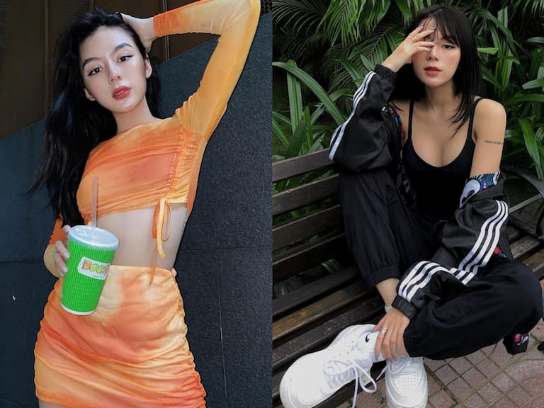 越南潮模 HUỲNH 不只火辣身材令人羨慕,球鞋穿搭也值得妳學!