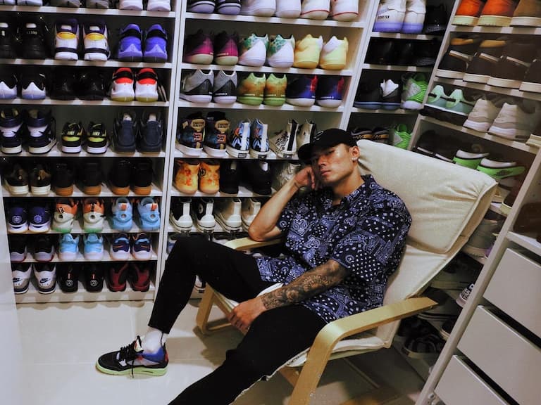 張宗憲上腳 Sacai x Nike、Travis Scott 等聯名爆款,果然是「鞋頭噴射機」!
