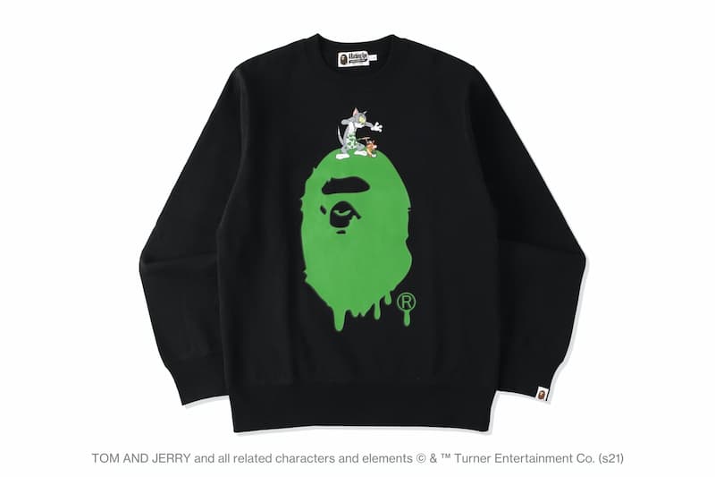 抓鼠鼠了！A BATHING APE® x TOM and JERRY 聯乘系列，正式登陸台北