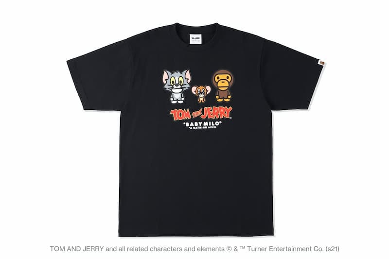 抓鼠鼠了！A BATHING APE® x TOM and JERRY 聯乘系列，正式登陸台北