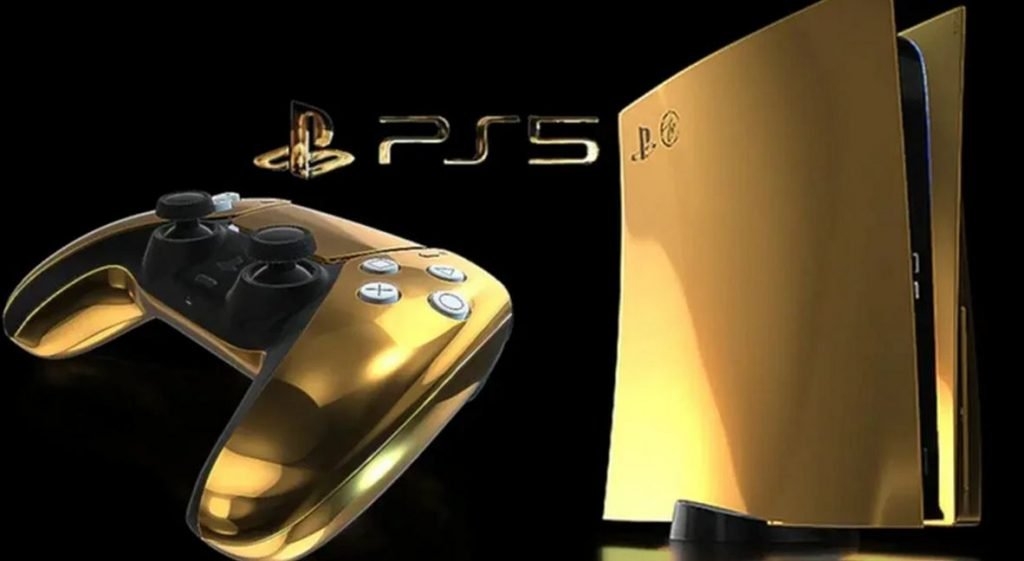 尊爵不凡！網紅開箱 24K 金版本 PS5 遊戲主機，全球限量 100 台售價曝光！