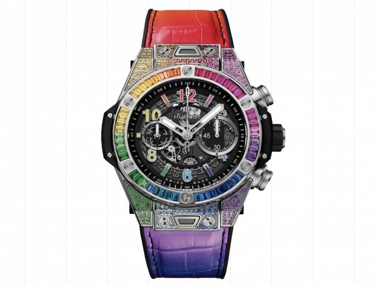 太羨慕!黑人陳建州 IG 搶先曝光 Hublot 「百萬彩虹名錶」,就連天王周杰倫、林俊傑也超愛~