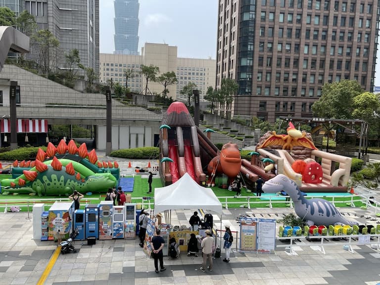 放電玩鬧無極限！「戽斗恐龍叢林樂園」台北站，再次出擊！