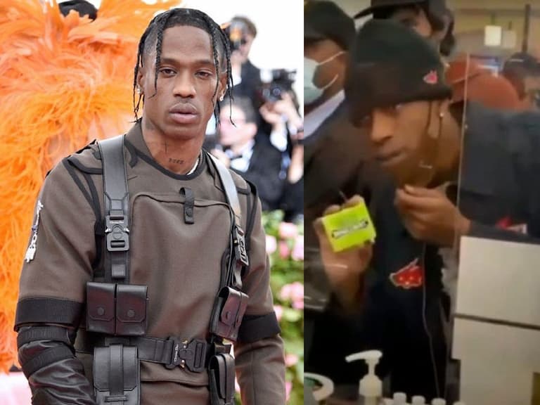 潮流天王 Travis Scott 上街買條口香糖掀起暴動,男粉狂遞 Nike 球鞋求簽名!