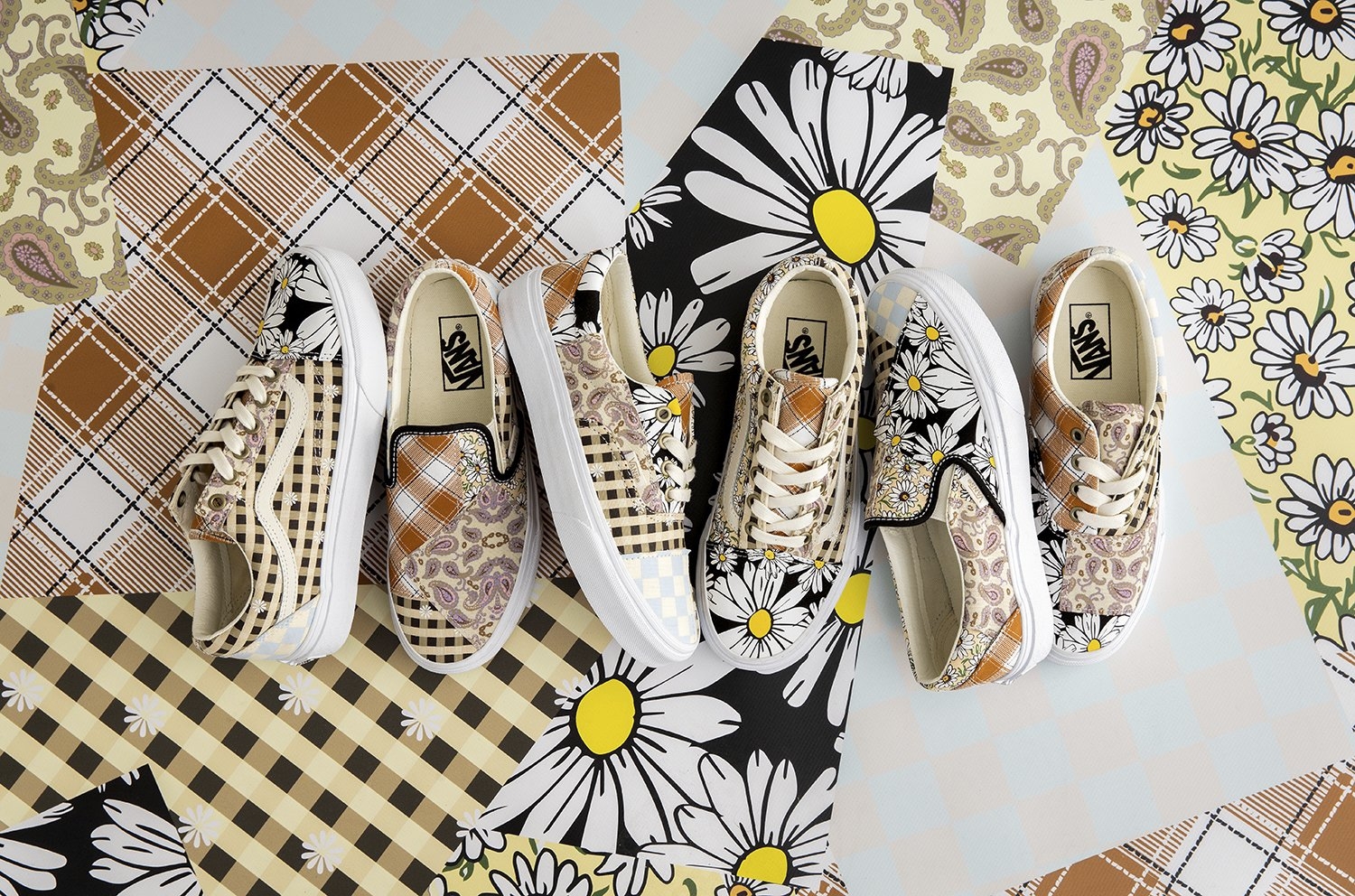 春夏最新潮趨勢!混種拼接工藝,VANS MEADOW PATCHWORK 全新發售!