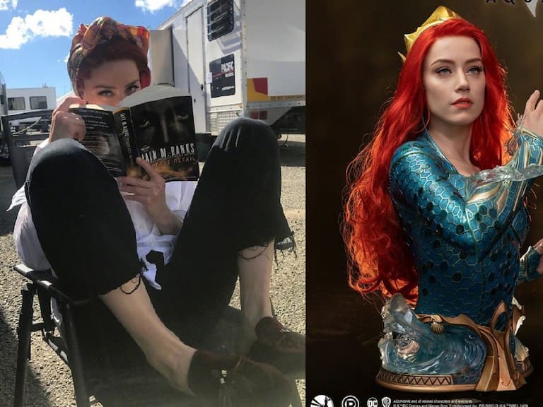 Amber Heard 發文宣告回歸 DC《水行俠 2》，再度戴上紅髮飾演「梅拉」！