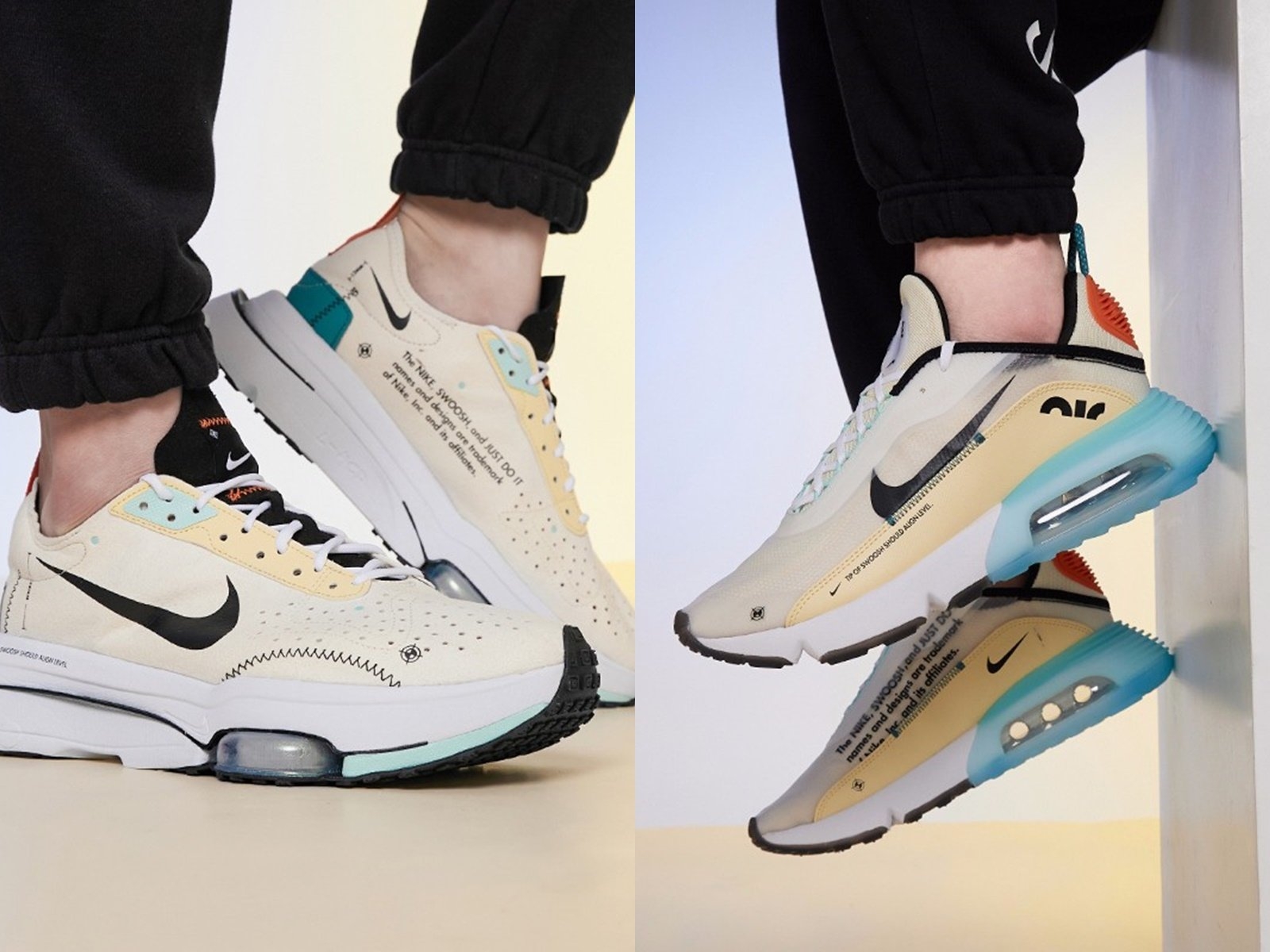 居然不是聯名！？被譽為小 Off-White 的 Nike 兩大新款球鞋千萬不能錯過！