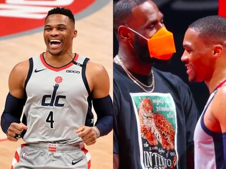 NBA／榮登「歷史大三元王」眾星恭賀！Westbrook  賽後：我從沒想過大三元和 100 分會被打破