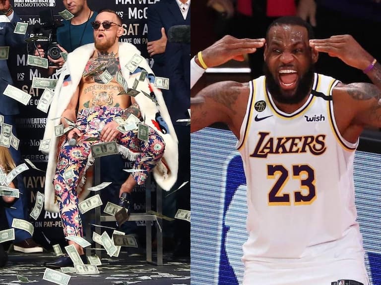 嘴砲就是狂!2021 十大「最有錢」運動明星正式公布,Conor McGregor 賺 50 億排第一、詹皇第五名