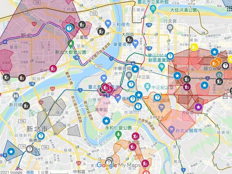 防疫更徹底！網友神自製 Google 地圖「確診者足跡分布圖」讓你秒避開疫情雷區，一步驟超好懂～