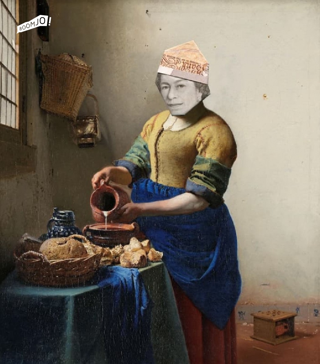 The Milkmaid Queen 倒牛奶的女僕