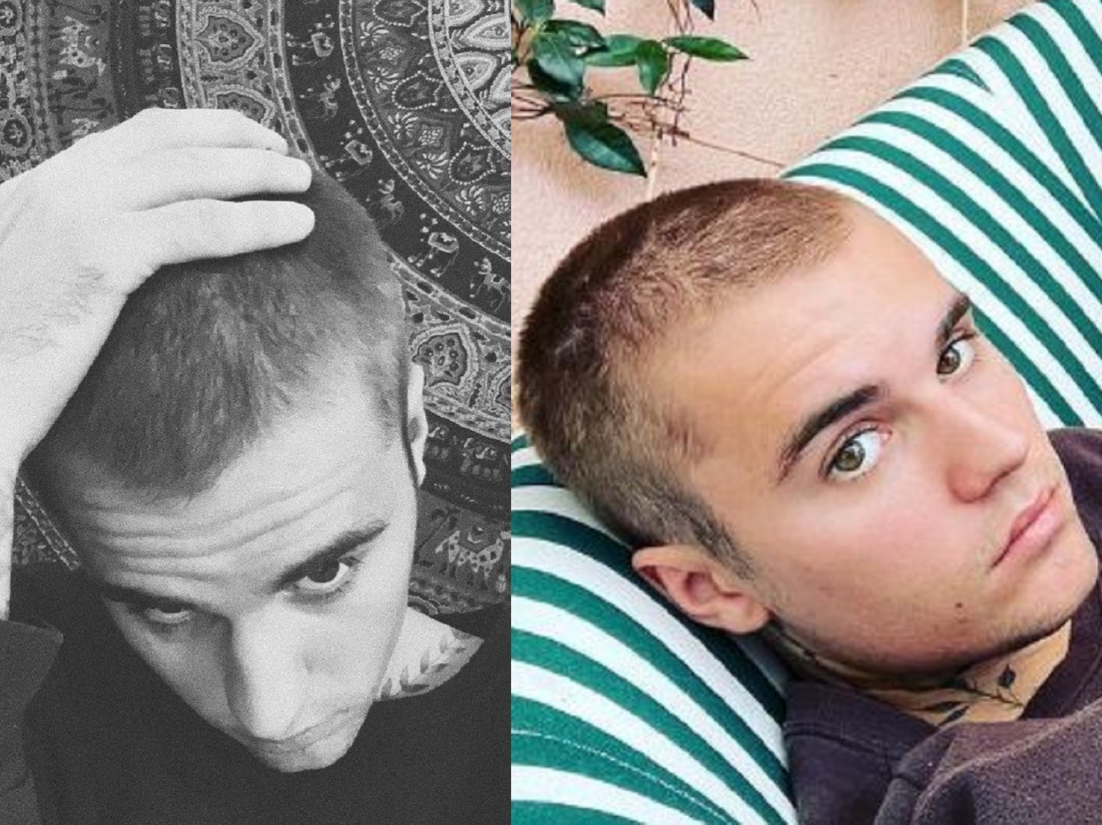 清涼新髮型！27 歲小賈斯汀一夜剃頭，網友焦點卻是：「那個髮際線危險了⋯」