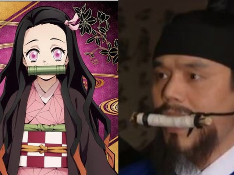 韓國網友質疑《鬼滅之刃》禰豆子咬竹子，是抄襲 19 年前韓劇《不滅的李舜臣》！