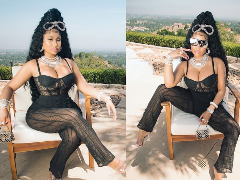 妮姬米娜 Nicki Minaj 浮誇新妝髮神似「派大星」瞬間喜感炸裂～
