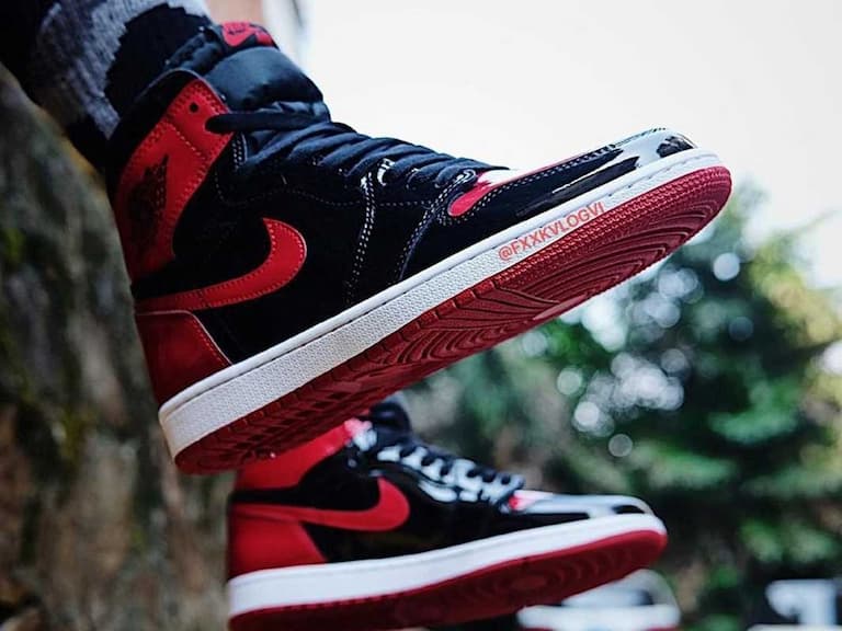 Air Jordan 1 最新「黑紅漆皮」2021 年準備釋出！經典配色各位鞋頭還忍得住？