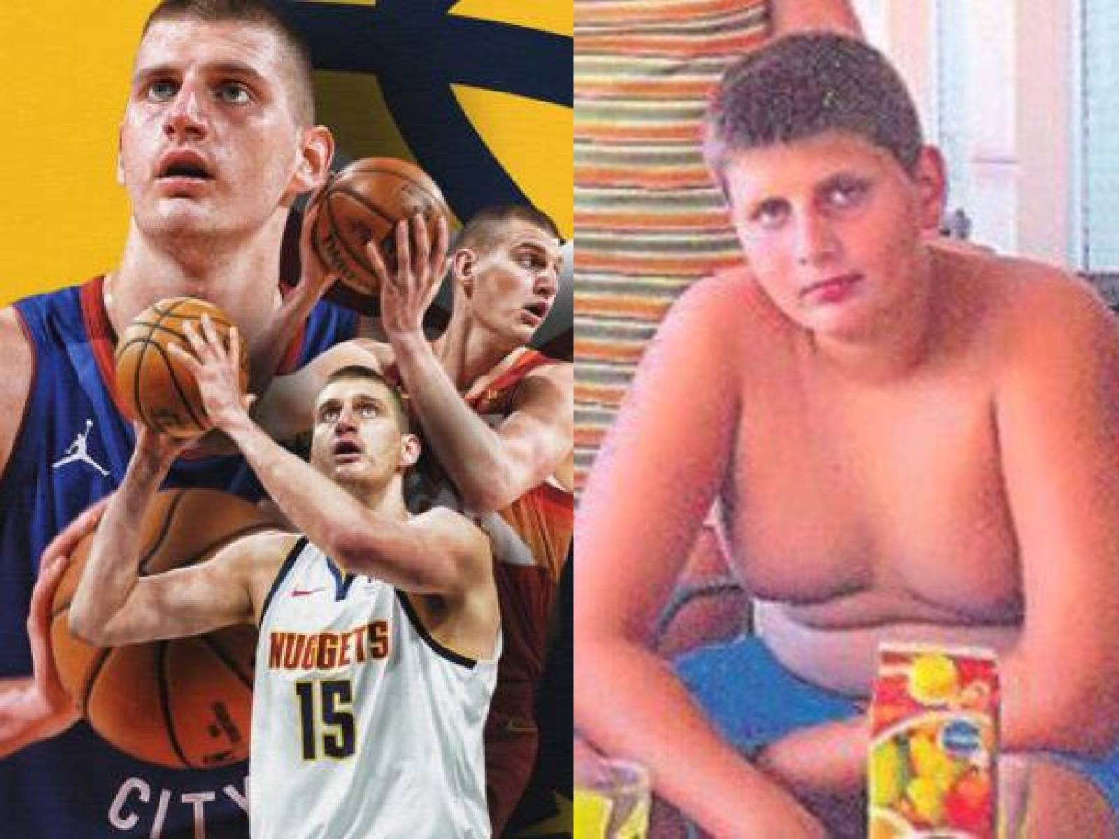 NBA／金塊 Jokic 減重 18 公斤奪 MVP 創紀錄，過去護照太胖、每天喝 11 罐可樂還被嘲笑！