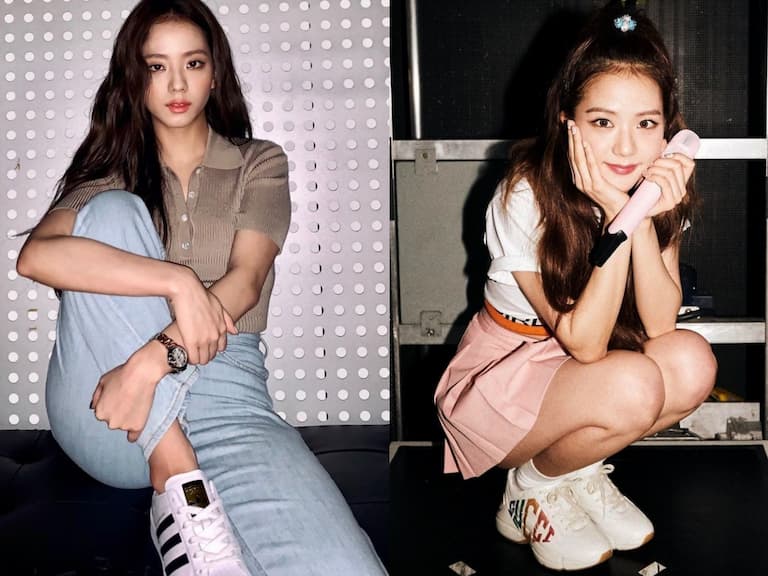 白鞋怎麼挑  Jisoo 告訴你！推薦 5 雙 2022「必入手小白鞋」，McQueen、adidas 都上榜！
