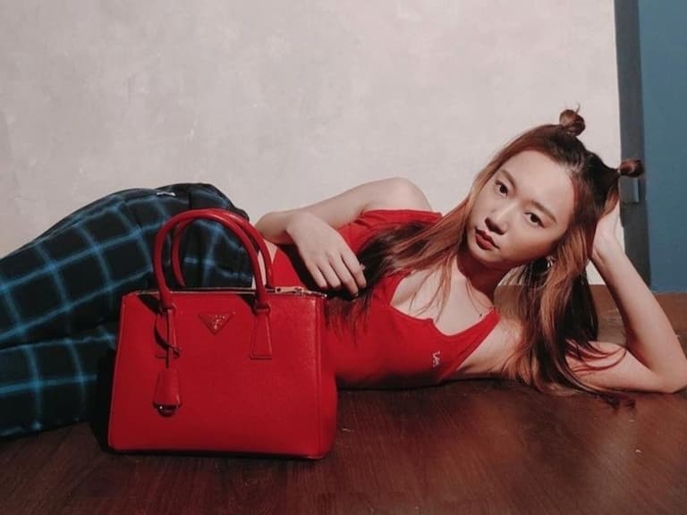 PRADA、BV...這些台灣帥妹女星，在家防疫都買了哪些名牌新包包？