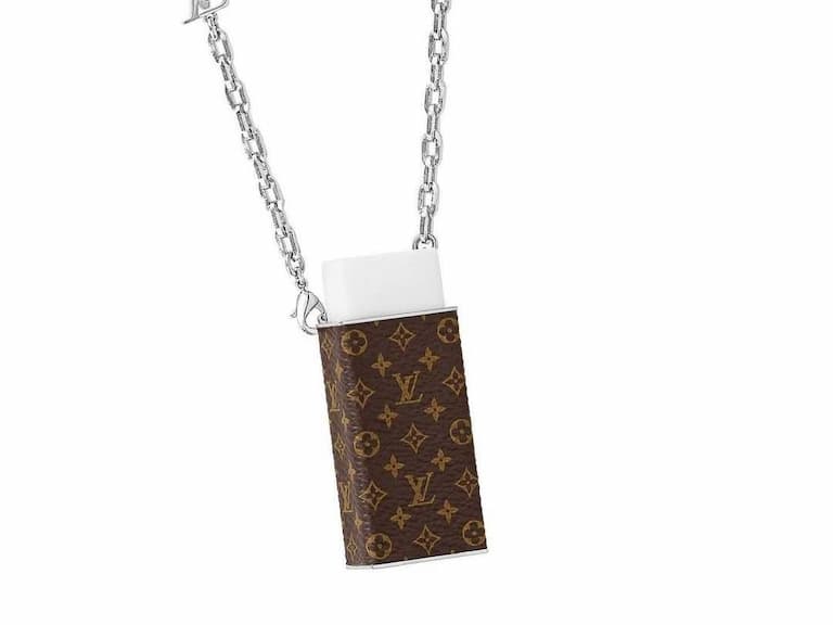 Louis Vuitton 釋出最新 2021 秋冬「橡皮擦項鍊」,要價台幣 2 萬讓人高喊:「我不懂時尚!」