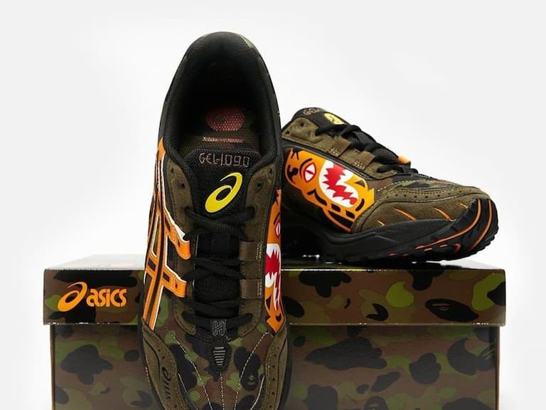 美到哭！BAPE 與 ASICS 再玩聯名！滿滿的猿人迷彩好像有點太欠買～