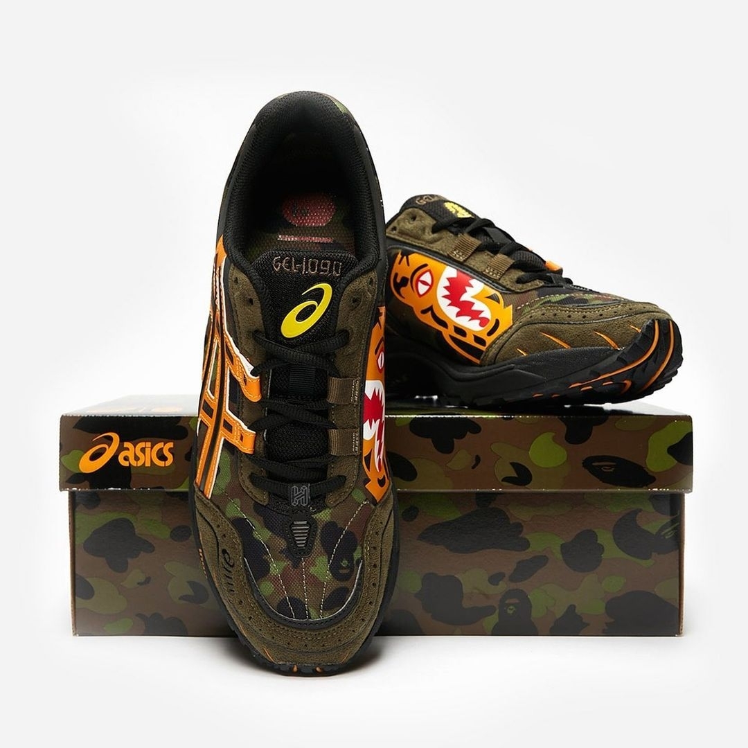 美到哭!BAPE 與 ASICS 再玩聯名!滿滿的猿人迷彩好像有點太欠買~