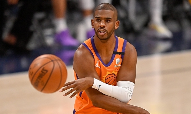 先前因為新冠檢測陽性而缺賽的太陽球星 Chris Paul