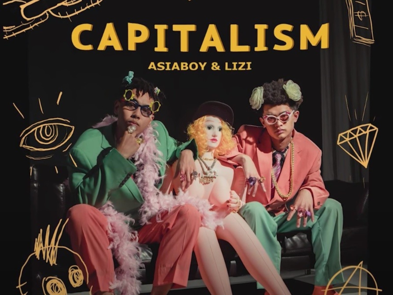 久等了！禁藥王＆ Lizi 栗子終於合體幹大事，推出超洗腦新曲〈資本主義〉！