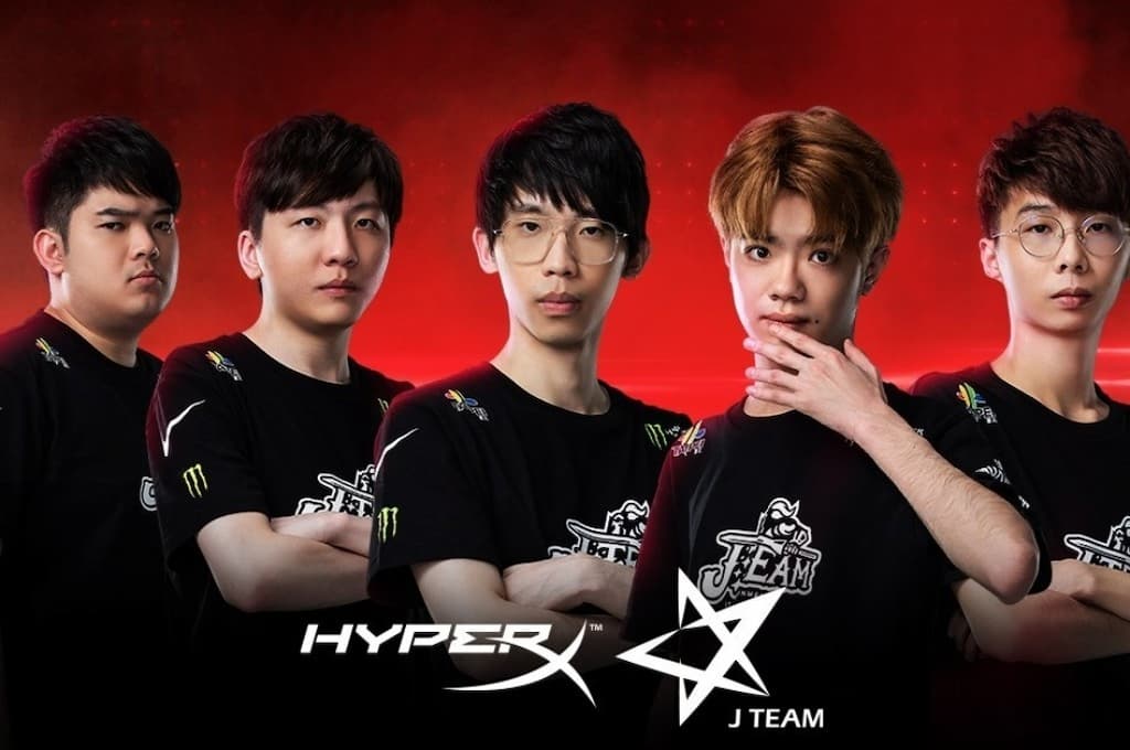 HyperX宣布成為職業電競戰隊J Team官方電競周邊贊助商！