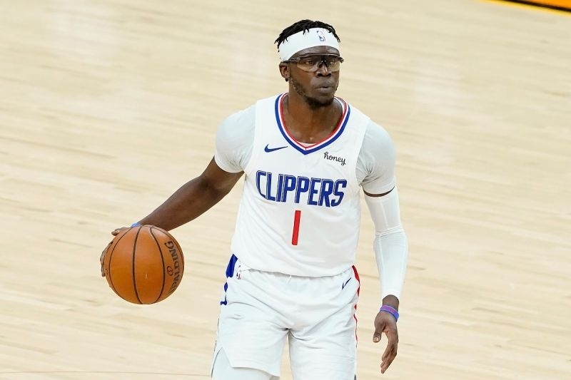 快艇先發後衛的 Reggie Jackson