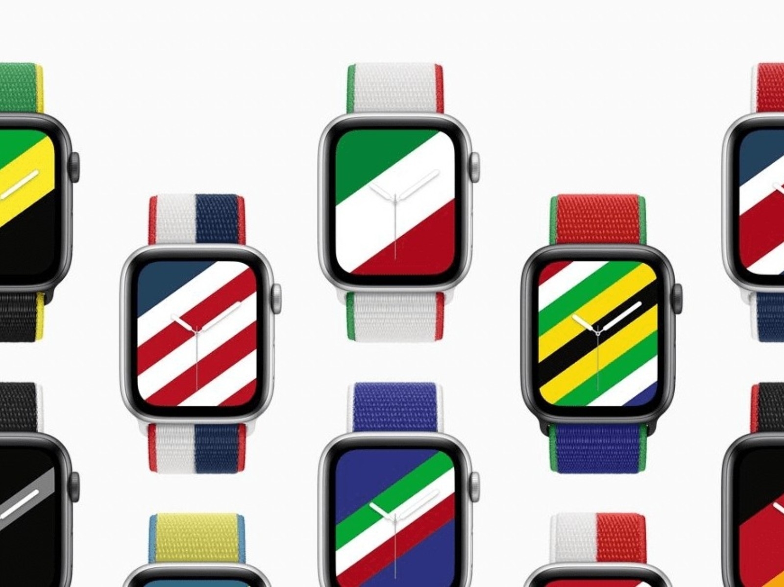 東京奧運／蘋果全面備戰奧運！Apple Watch 推出 22 款國家錶帶與客製化錶面～