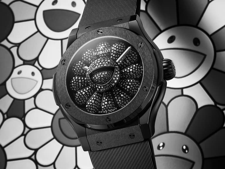期待度超越第一彈？HUBLOT 宇舶錶 x 村上隆「微笑小花」預告第二款聯名錶即將問世！