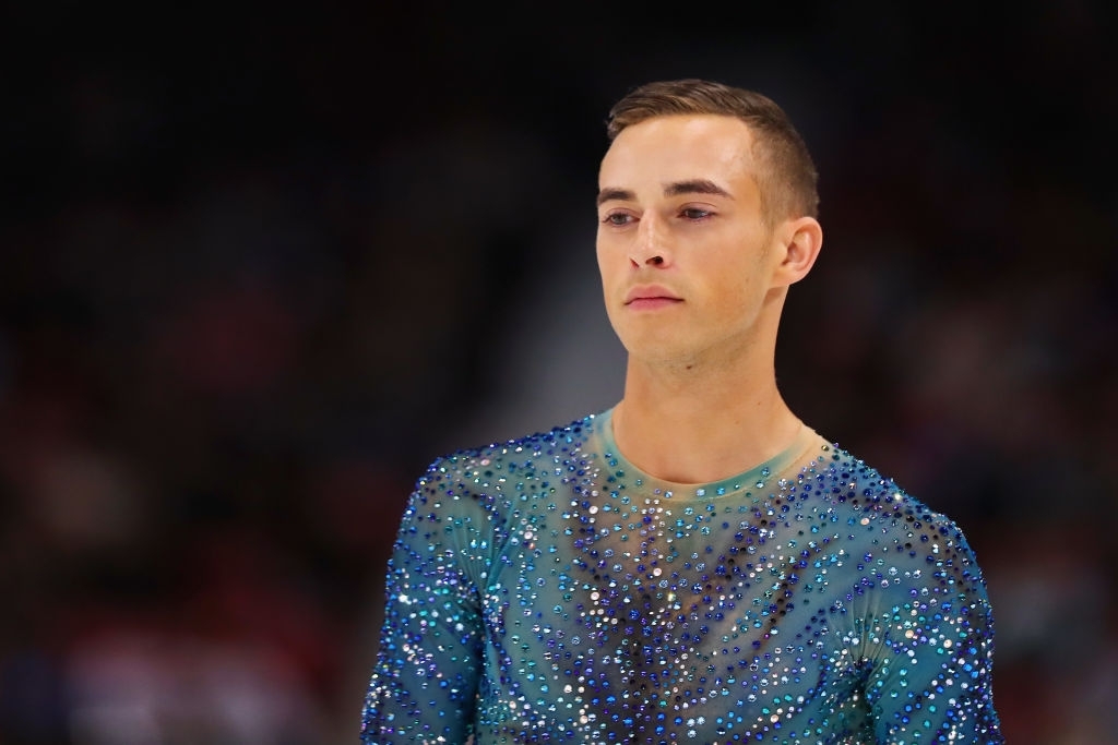 花樣滑冰組銅牌得主 Adam Rippon