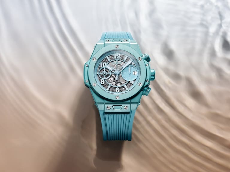 超怕熱？HUBLOT 推出「綠松石」Big Bang Unico Summer 盛夏限定腕錶，靠這只就透心涼～
