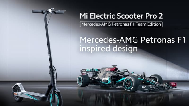 小米 X Mercedes-AMG Petronas F1 團隊打造的 Pro 2 特別版