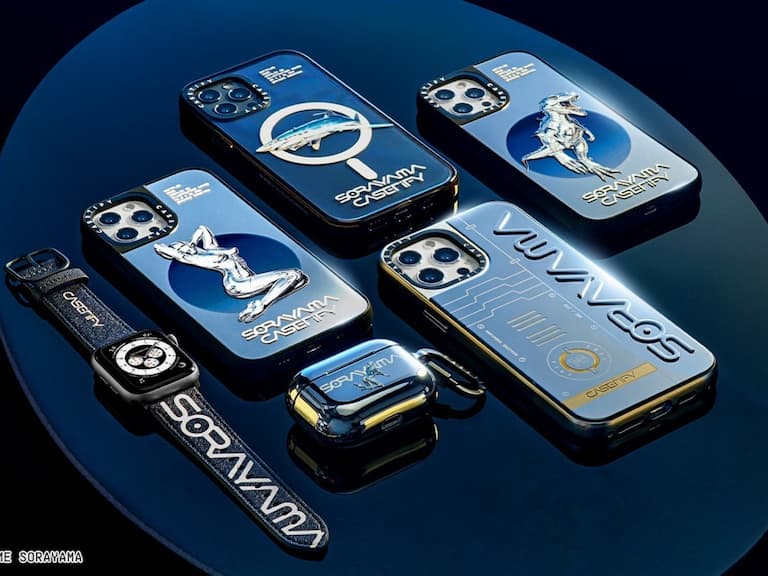 CASETiFY x 空山基推出 Apple 聯名周邊商品，從 iPhone 手機殼到 Air Pods 保護套通通都有！