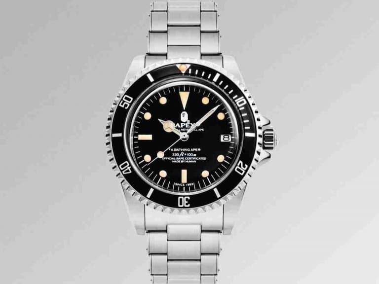 BAPE 全新 BAPEX® VINTAGE腕錶系列即將發售，經典黑魂水鬼、紅藍水鬼你喜歡哪一款？