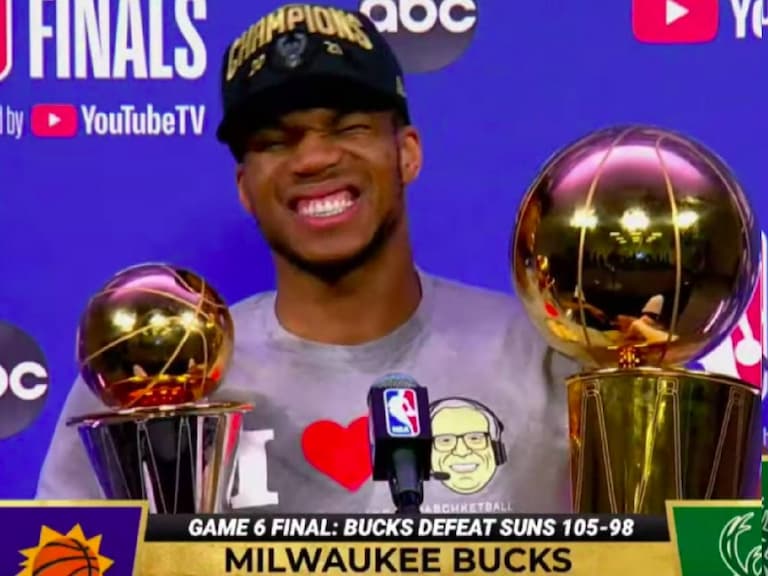 NBA／奪冠吐真言！字母哥賽後爽到跳舞，還說：「我可以加入超級球隊拿冠軍，但留公鹿奪冠更難」