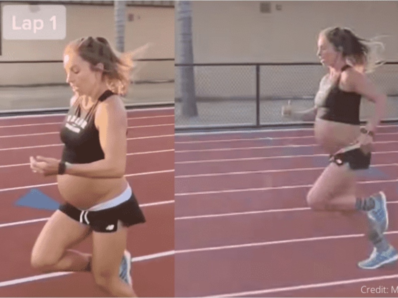 東京奧運／挺孕肚也要衝奧！美國長跑女選手懷孕 9 個月，1 英里跑出 5 分 25 秒震驚全國！
