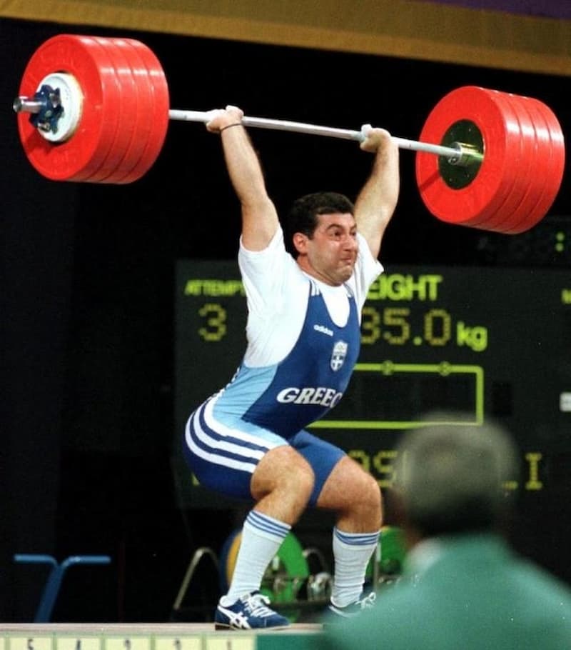 3 屆奧運舉重金牌的希臘傳奇選手 Kakhi Kakhiashvili