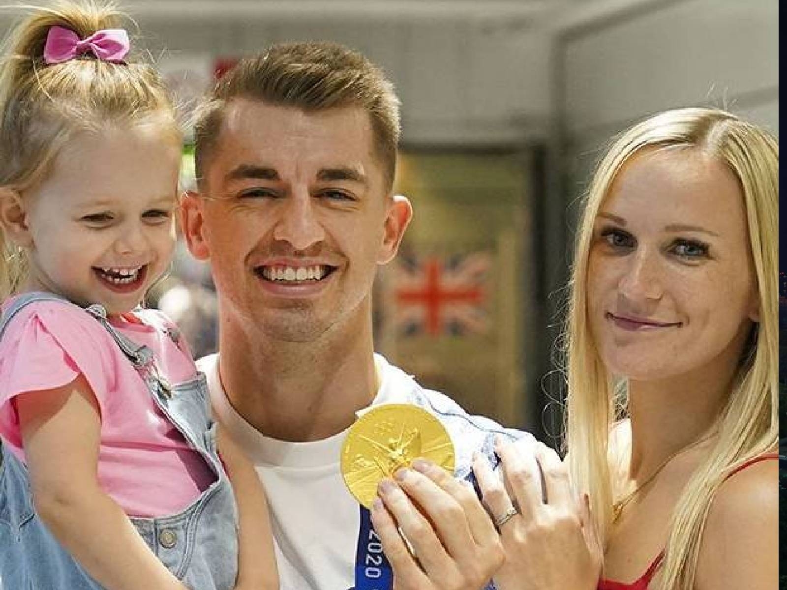 東京奧運／英國鞍馬王 Max Whitlock 奪金牌回家，女兒卻只愛娃娃動作讓人融化～