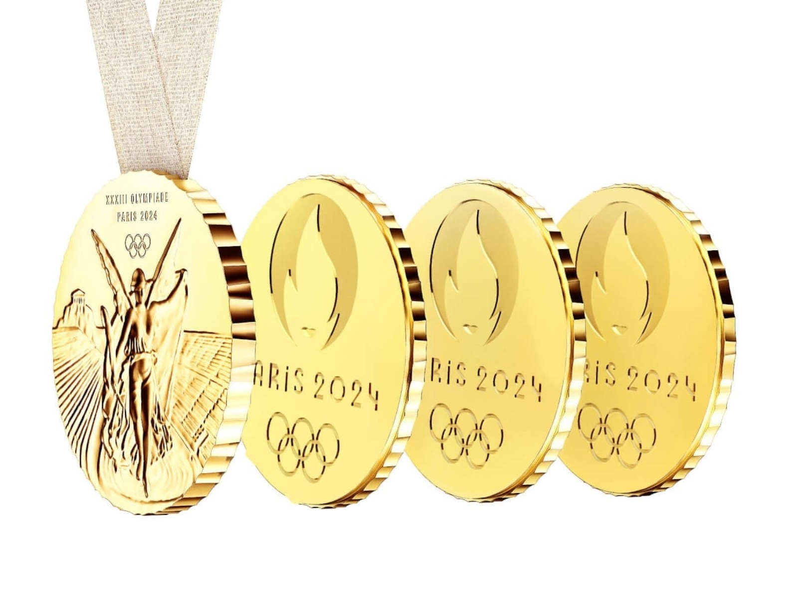巧思設計！2024 巴黎奧運選手將可收穫「4 枚金牌」，拆開送給摯愛的人！